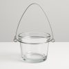 hanging votive holder Clear Glass Hanging Flat Base Votive Cup Pk of 6 (3″x2.5″)