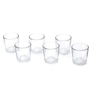 Clear Glass Votive Cup Box of 144 (2.5″x2.5″)