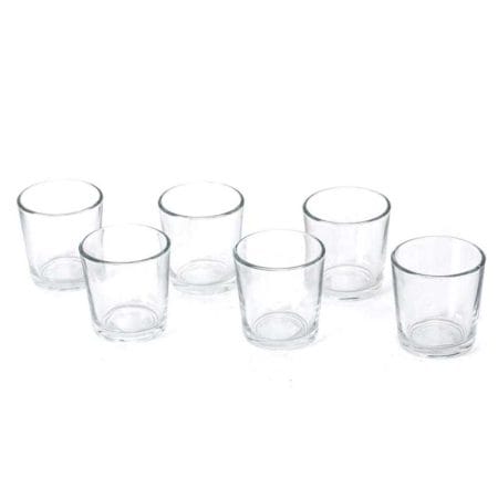 Clear Glass Votive Cup Box of 144 (2.5″x2.5″)