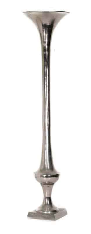 Nickel Aluminum Vase (47″Hx11″)