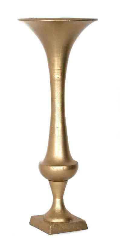 Nickel Aluminum Vase (47″Hx11″)