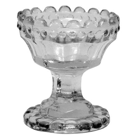 Clear Renaissance Glass Bowl Votive Cup With Sleeve 2.5 x 2.5″