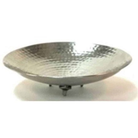 Nickel Plated Footed Bowl (8.5″Dx2″H)