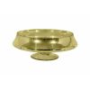 Gold Mercury Glass Lotus Bowl (13″ Dx5″H)