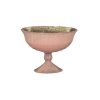 Pink Mercury Glass Bowl (8″Dx7″H)