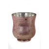 Gold Mercury Glass Bowl Hurricane Vase (6″x4.5″)
