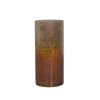 Gold Mercury Glass Cylindrical Bouquet Holder (9″Hx4″)