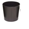 Black Iron Round Planter Set of 6  (9.5″x9″)