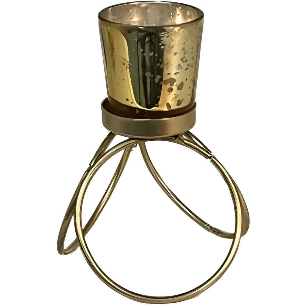 Create a Cozy Ambiance with Our Gold Votive Holder Perfect for Home
