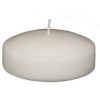 Cream Floating Candle Pk of 36  (3″x1″)