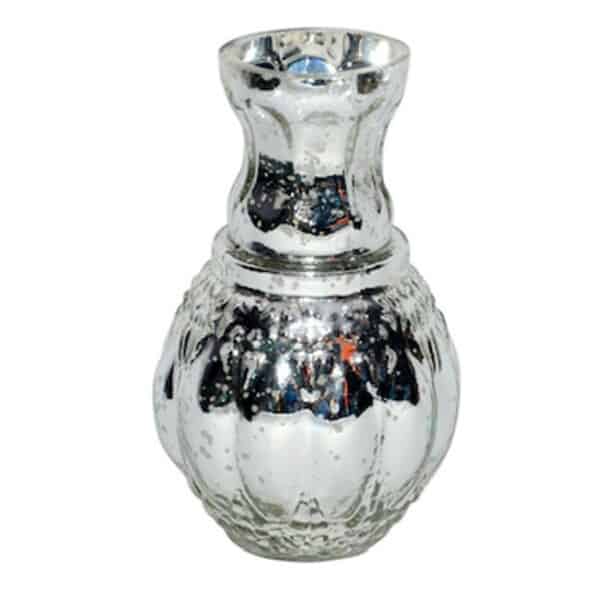 Gold Mercury Glass Vase (6″Hx3.5″W)