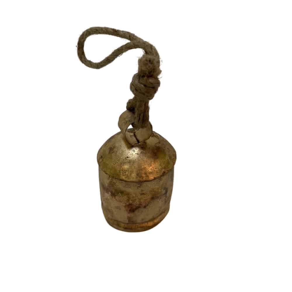 5.5” Rustic Iron Cow Bell - Vintage-Style Decor for Farmhouse & Events Iron Rustic Cow Bell (10″x4.5″)