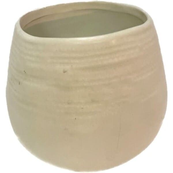 Art Design Earthware Bronze Vase 5″Hx6″W