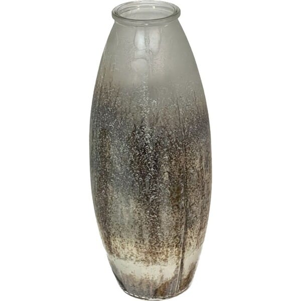 10” Elegant Platinum Gold Glass Bowl Vase - Perfect Decorative Centerpiece Platinum Gold Glass Bowl Vase10″x4″