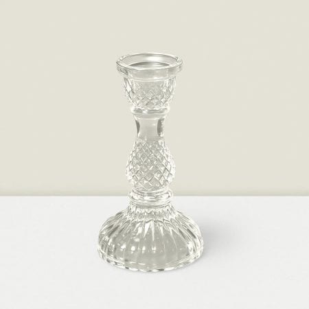RajasiGlass Clear & GLD C/S 6″Hx3.5″W
