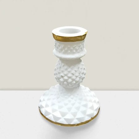 Rajasi Glass Clear & GLD C/S 4″Hx3″W