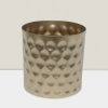 GOLD cylinder 4″X4″