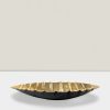 Windsor Black & Gold  Bowl 5″Hx12″D Pk of 6