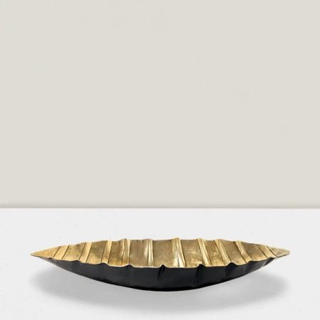 Windsor Black & Gold  Bowl 5″Hx12″D Pk of 6
